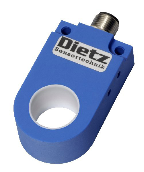 Product image of article IR 21 PUK-ST4 from the category Ring sensors > Inductive ring sensors > Static detection principle > male connector M12 by Dietz Sensortechnik.
